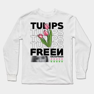 Freen Sarocha Flower Tulips - Gap The series Girls Love Long Sleeve T-Shirt